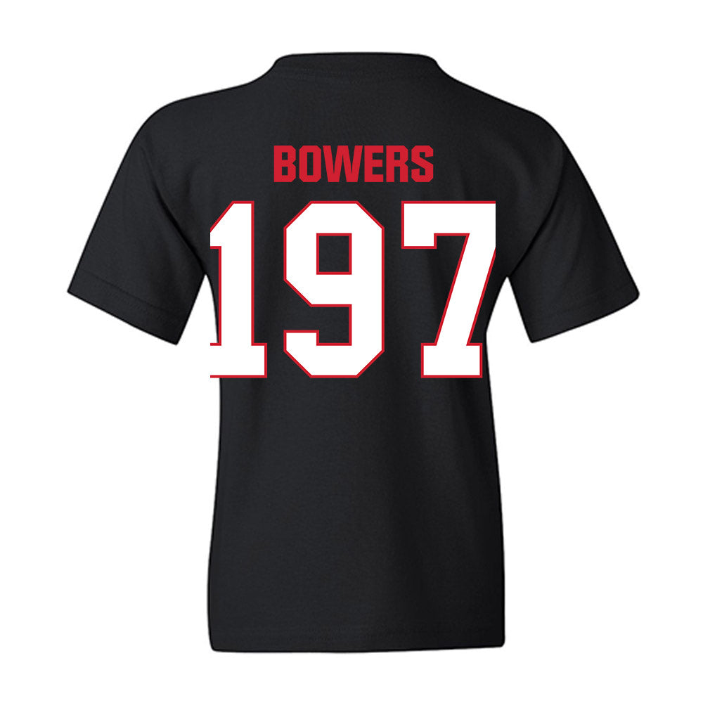 MSUM - NCAA Wrestling : Burak Bowers - Classic Shersey Youth T-Shirt-3