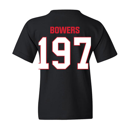 MSUM - NCAA Wrestling : Burak Bowers - Classic Shersey Youth T-Shirt-3