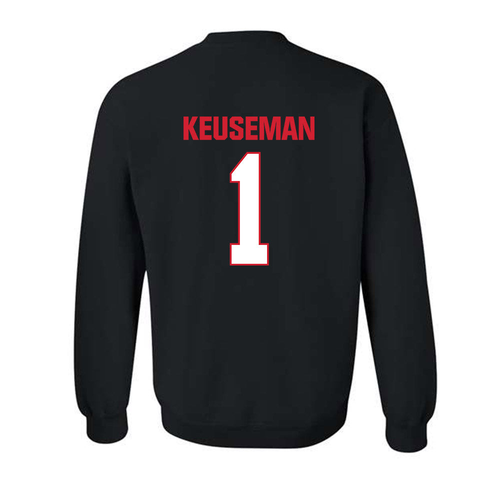 MSUM - NCAA Women's Volleyball : Ellie Keuseman - Classic Shersey Crewneck Sweatshirt-3
