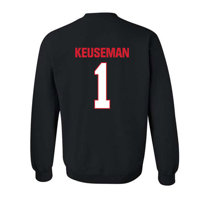 MSUM - NCAA Women's Volleyball : Ellie Keuseman - Classic Shersey Crewneck Sweatshirt-3