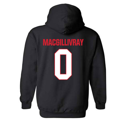 MSUM - NCAA Football : Hunter MacGillivray - Classic Shersey Hooded Sweatshirt-3
