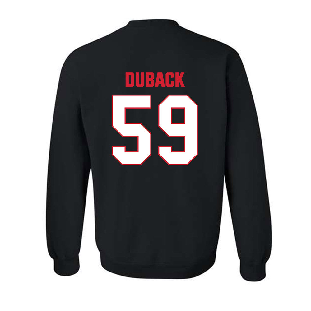 MSUM - NCAA Football : Dawson Duback - Classic Shersey Crewneck Sweatshirt-2