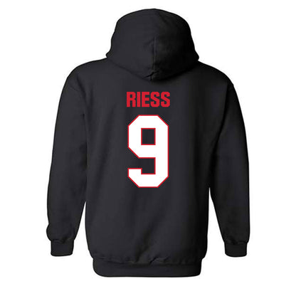 MSUM - NCAA Women's Volleyball : Brielle Riess - Classic Shersey Hooded Sweatshirt-2