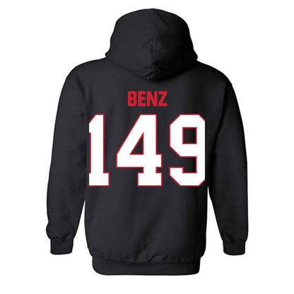 MSUM - NCAA Wrestling : Parker Benz - Classic Shersey Hooded Sweatshirt-3