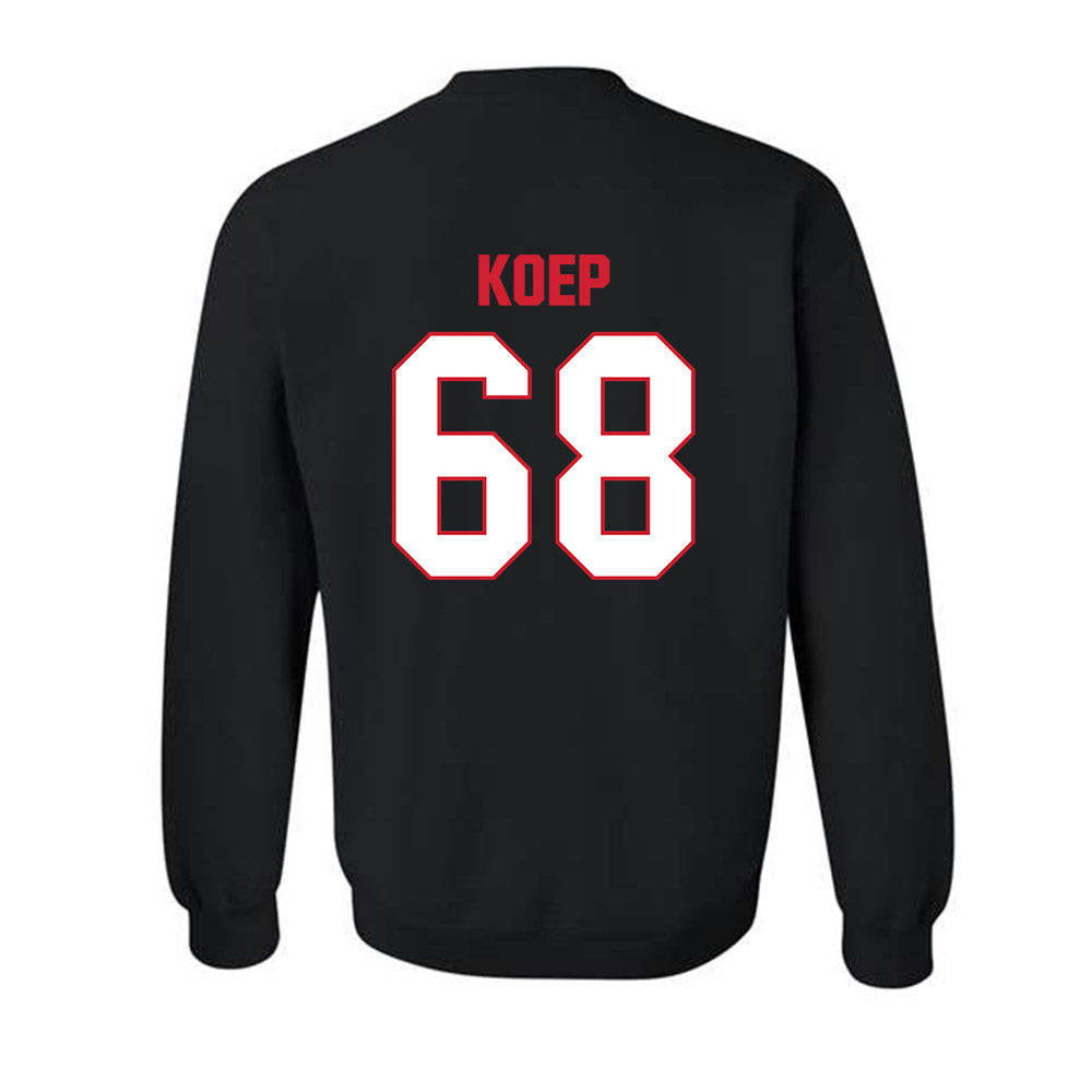 MSUM - NCAA Football : Zakary Koep - Classic Shersey Crewneck Sweatshirt-2