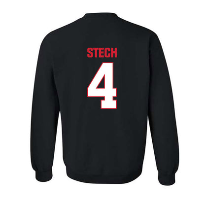 MSUM - NCAA Football : Tanner Stech - Classic Shersey Crewneck Sweatshirt-3