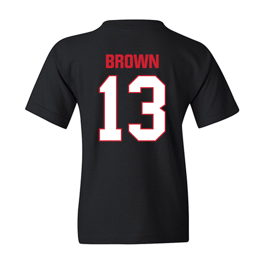 MSUM - NCAA Men's Basketball : Timaris Brown - Classic Shersey Youth T-Shirt-2