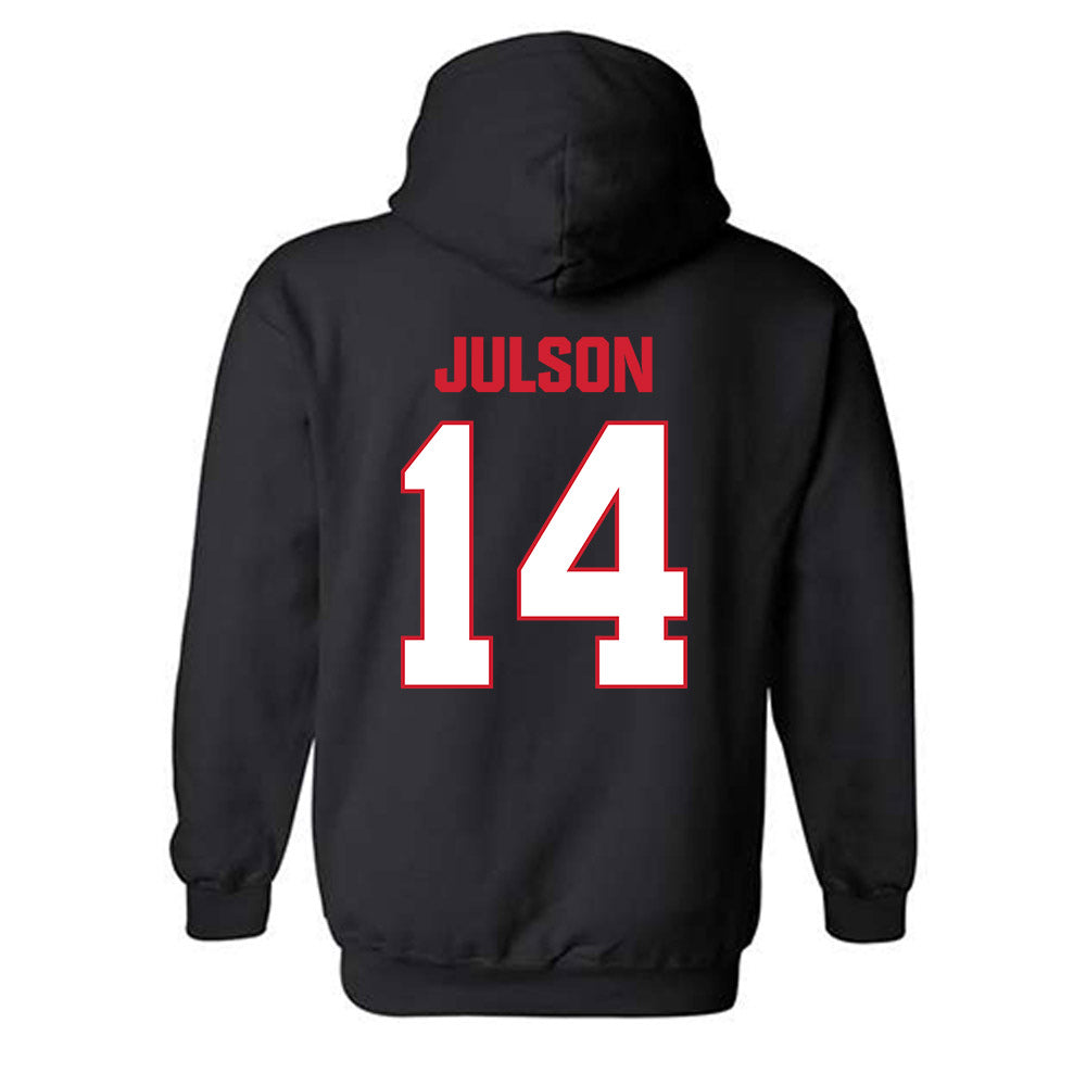 MSUM - NCAA Football : Jack Julson - Classic Shersey Hooded Sweatshirt-2