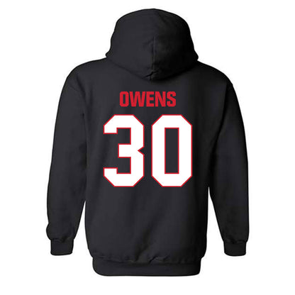 MSUM - NCAA Football : Jacion Owens - Classic Shersey Hooded Sweatshirt-2