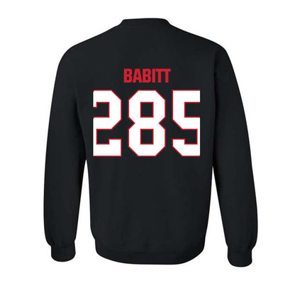 MSUM - NCAA Wrestling : Liam Babitt - Classic Shersey Crewneck Sweatshirt-3