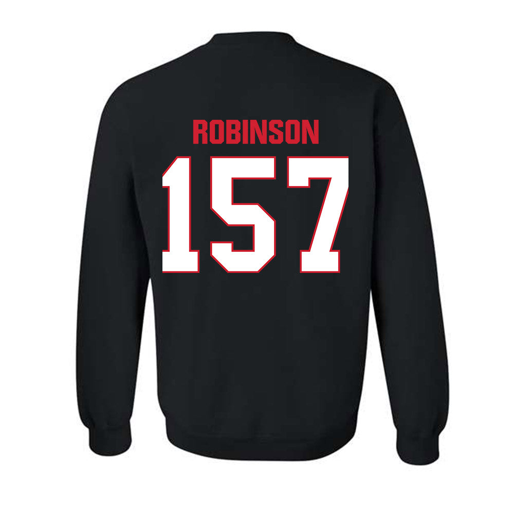 MSUM - NCAA Wrestling : Beau Robinson - Classic Shersey Crewneck Sweatshirt-3