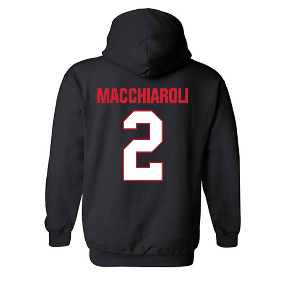MSUM - NCAA Softball : Sami Macchiaroli - Classic Shersey Hooded Sweatshirt-3
