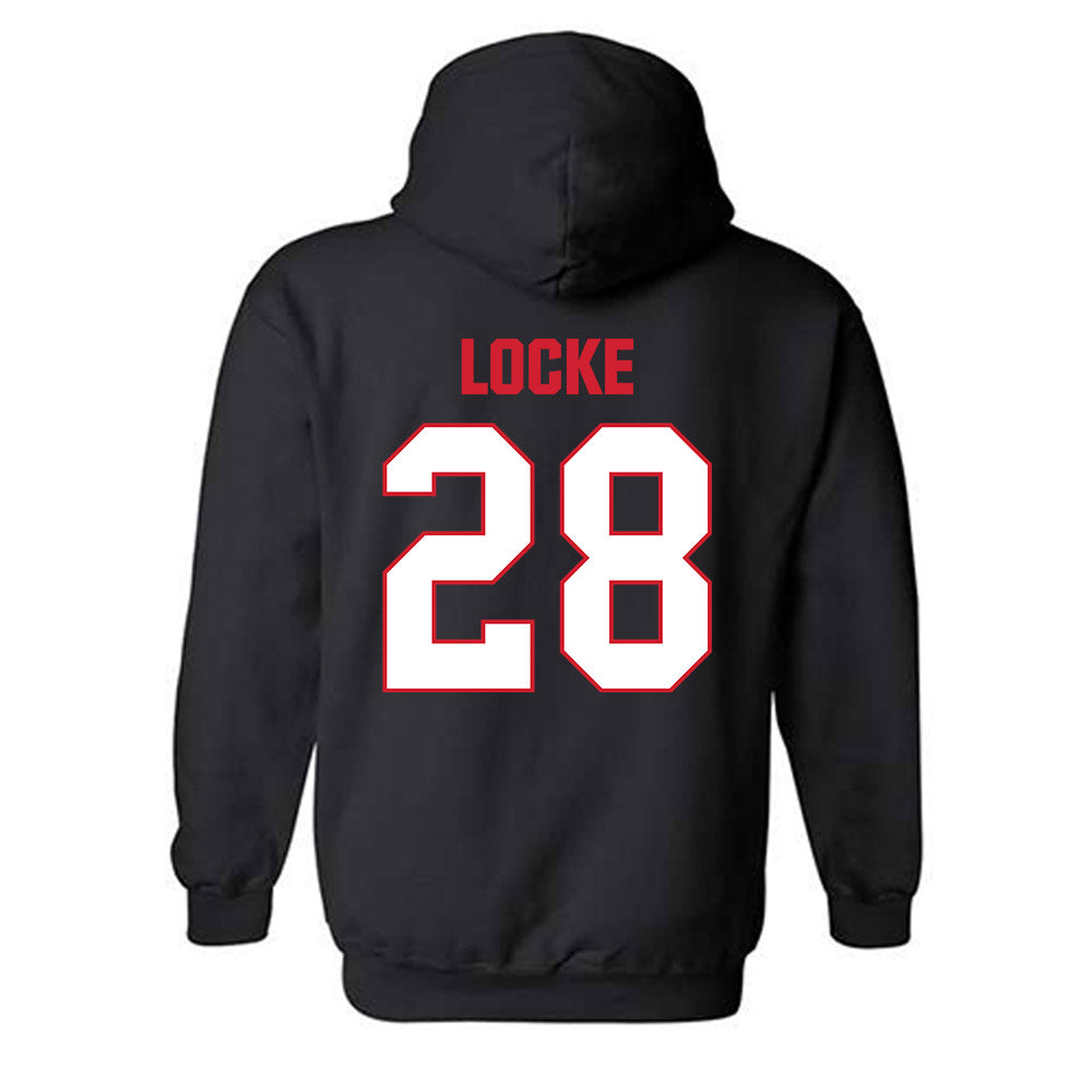 MSUM - NCAA Softball : Courtney Locke - Classic Shersey Hooded Sweatshirt-2