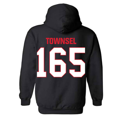 MSUM - NCAA Wrestling : Jesiah Townsel - Classic Shersey Hooded Sweatshirt-3