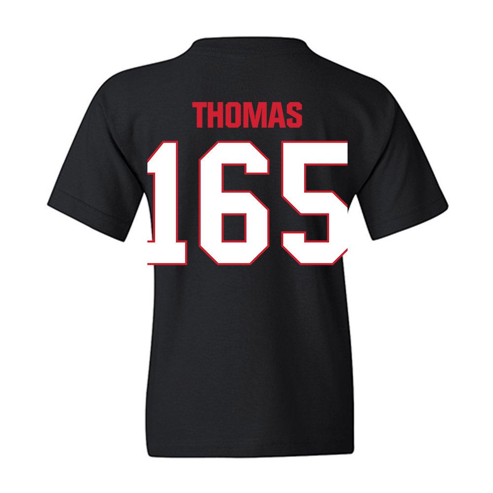 MSUM - NCAA Wrestling : Jacob Thomas - Classic Shersey Youth T-Shirt-2