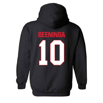 MSUM - NCAA Men's Basketball : Eddie Beeninga - Classic Shersey Hooded Sweatshirt-2