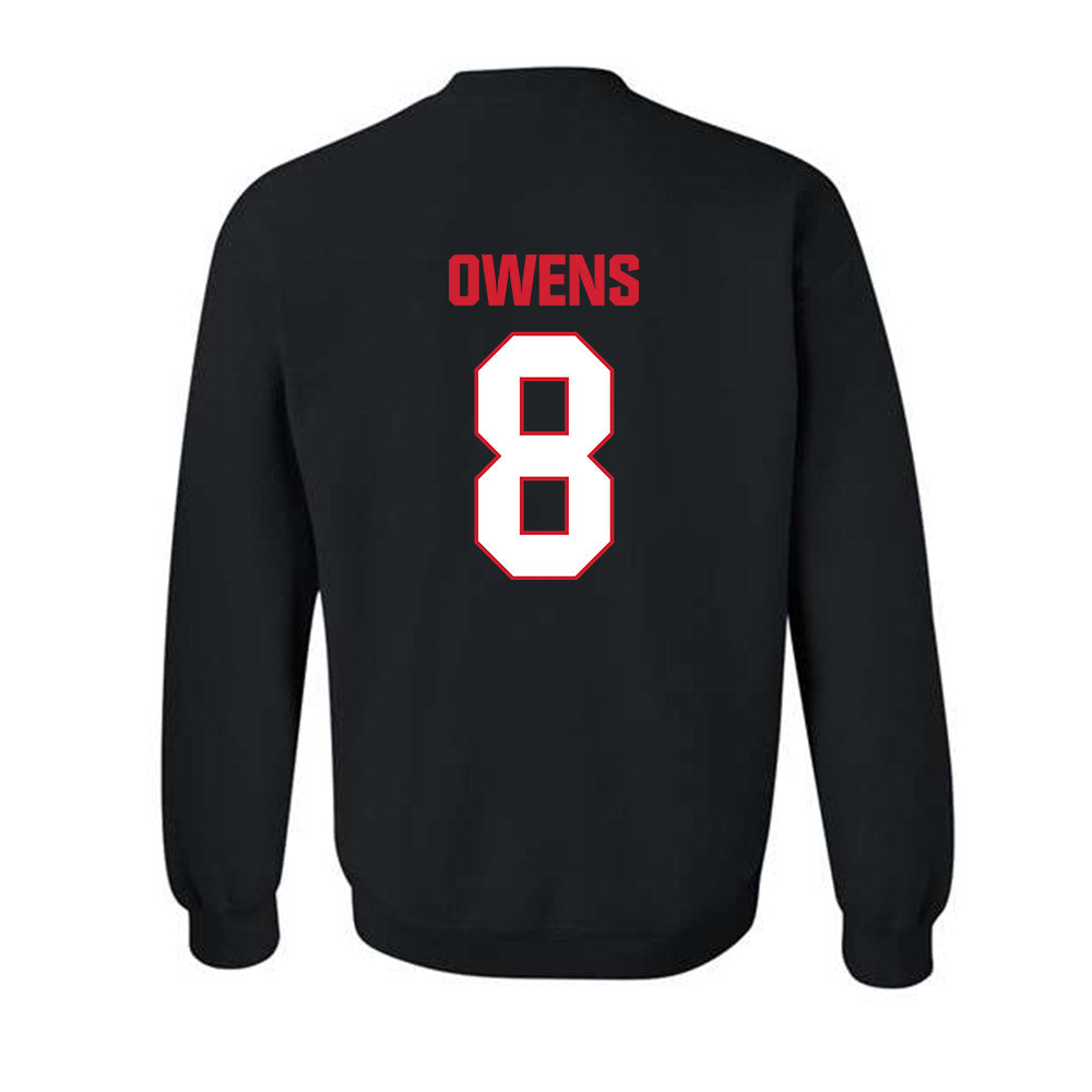 MSUM - NCAA Football : Jacion Owens - Classic Shersey Crewneck Sweatshirt-3