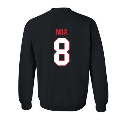 MSUM - NCAA Women's Volleyball : Natalie Mix - Classic Shersey Crewneck Sweatshirt-3