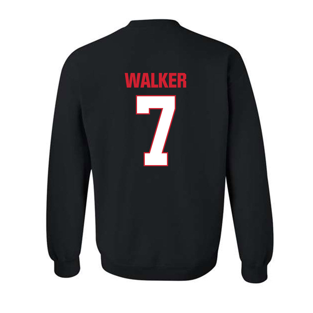MSUM - NCAA Football : Harrison Walker - Classic Shersey Crewneck Sweatshirt-2