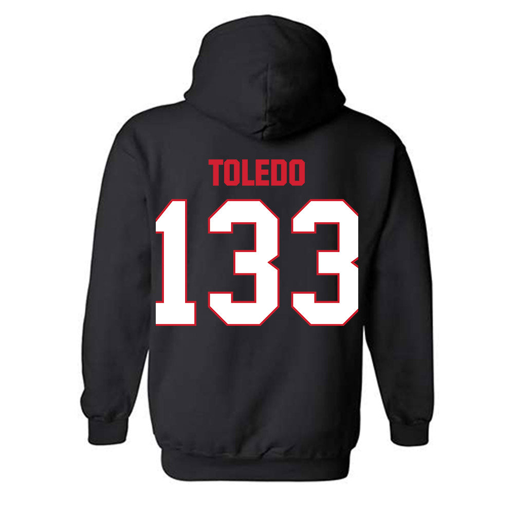 MSUM - NCAA Wrestling : Brody Toledo - Classic Shersey Hooded Sweatshirt-2