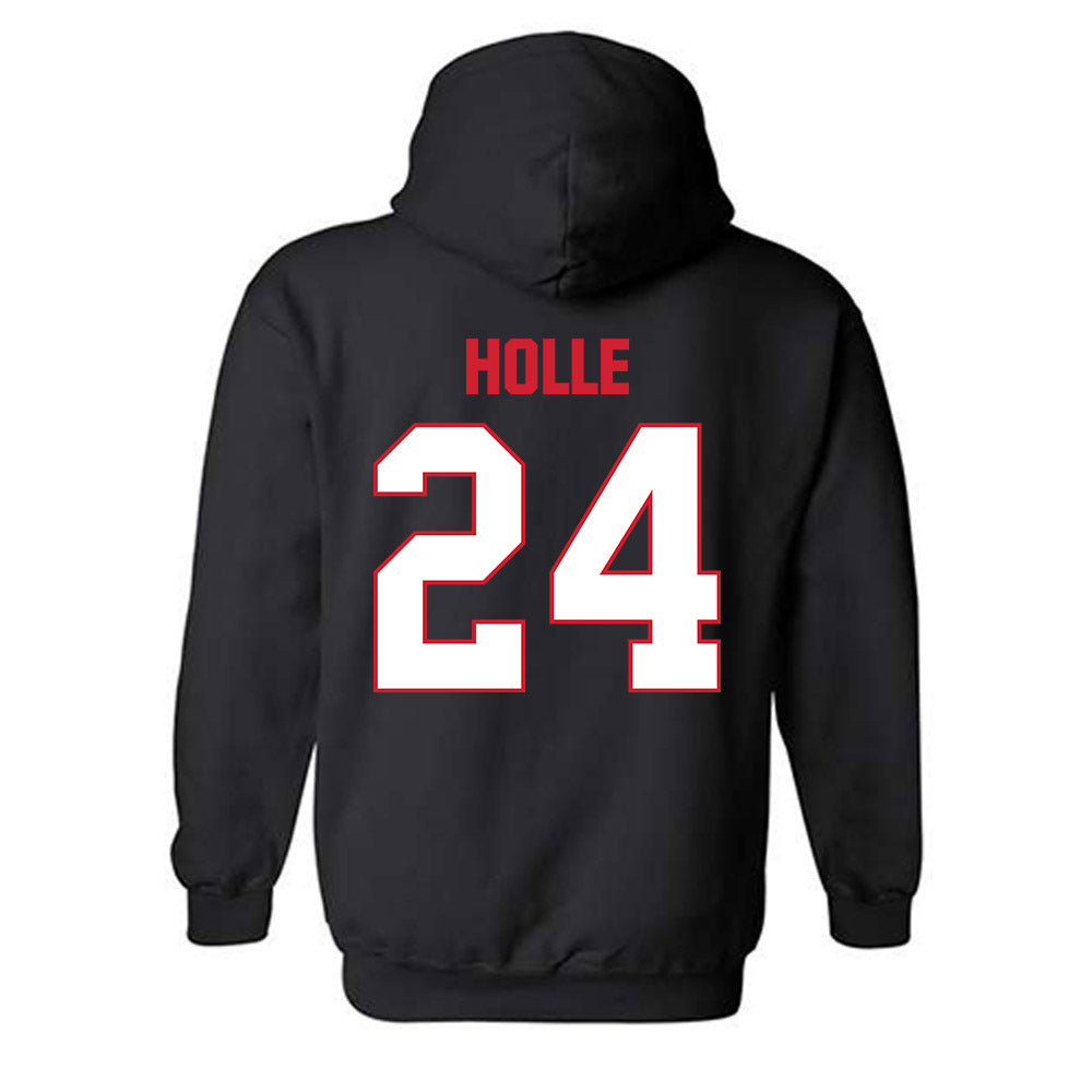 MSUM - NCAA Women's Basketball : Mara Holle - Classic Shersey Hooded Sweatshirt-3