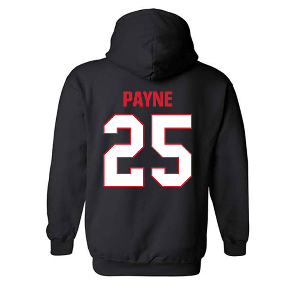 MSUM - NCAA Men's Basketball : Rodrick Payne - Classic Shersey Hooded Sweatshirt-3