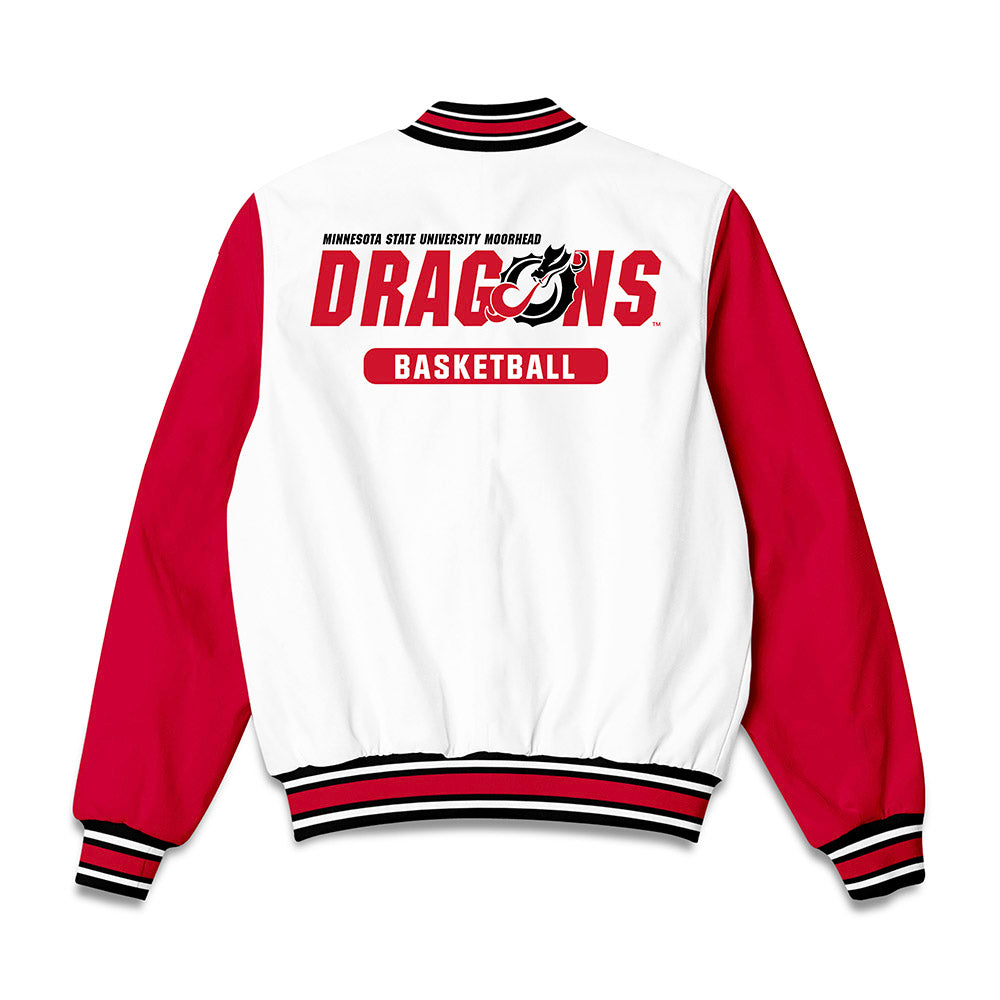 MSUM - NCAA Women's Basketball : Julia MacAdams - Bomber Jacket-1