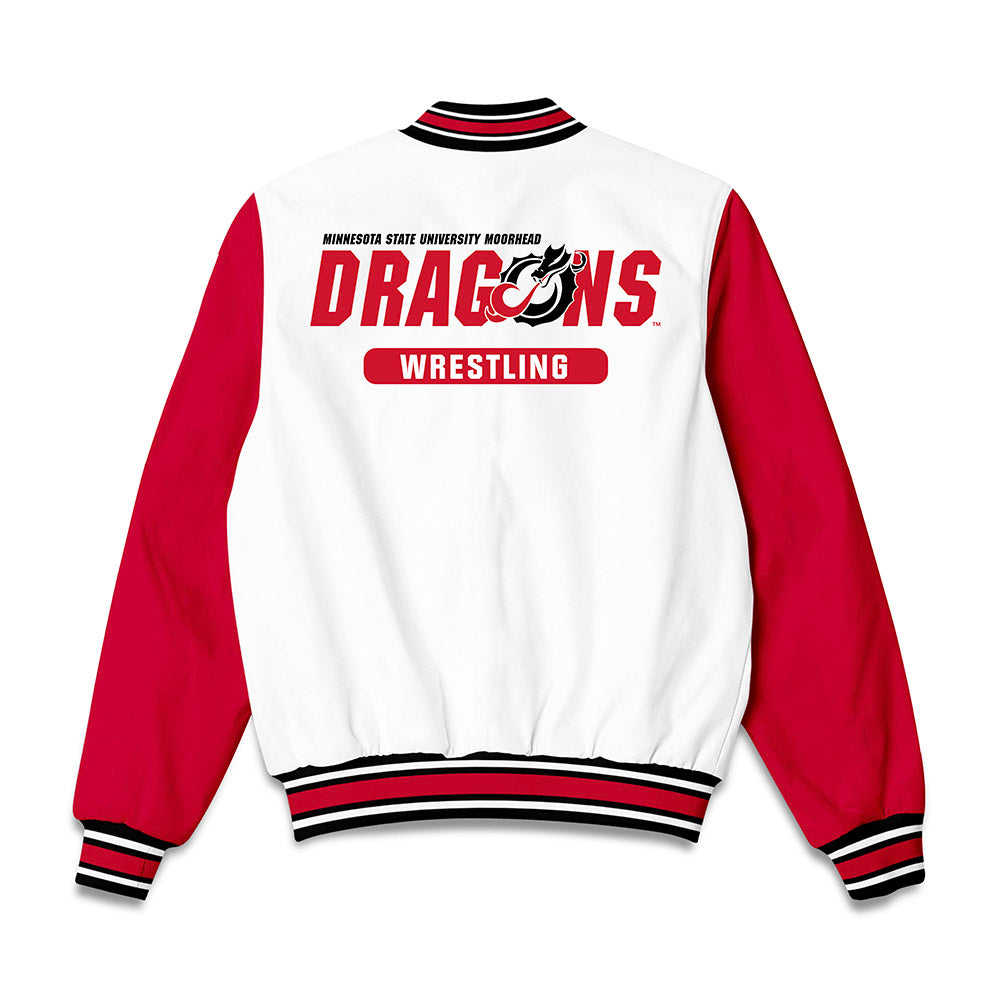MSUM - NCAA Wrestling : Jonas Anez - Bomber Jacket-1