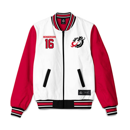 MSUM - NCAA Softball : Alivia Henderson - Bomber Jacket-0
