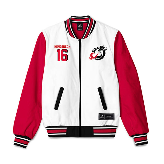 MSUM - NCAA Softball : Alivia Henderson - Bomber Jacket-0