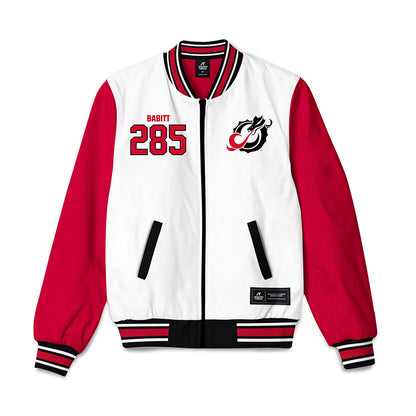 MSUM - NCAA Wrestling : Liam Babitt - Bomber Jacket-0