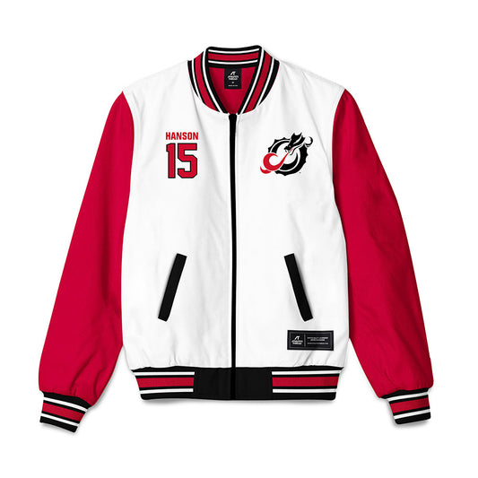 MSUM - NCAA Women's Soccer : Makenna Hanson - Bomber Jacket-0