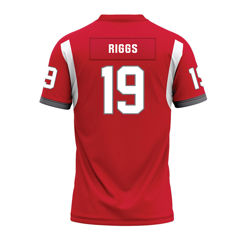MSUM - NCAA Football : Madden Riggs - Premium Football Jersey-1