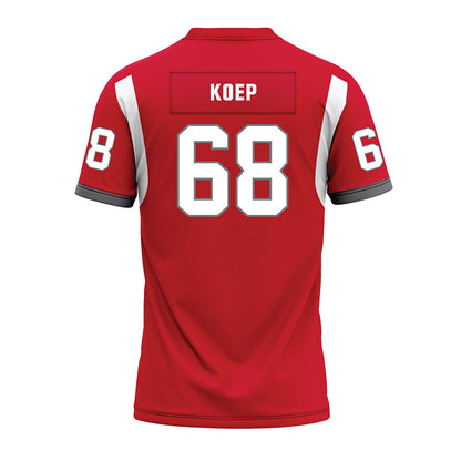 MSUM - NCAA Football : Zakary Koep - Premium Football Jersey-1