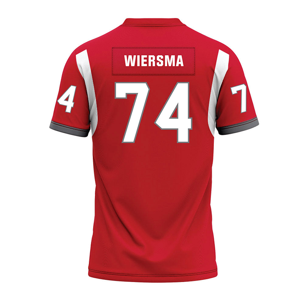 MSUM - NCAA Football : Evan Wiersma - Premium Football Jersey-1