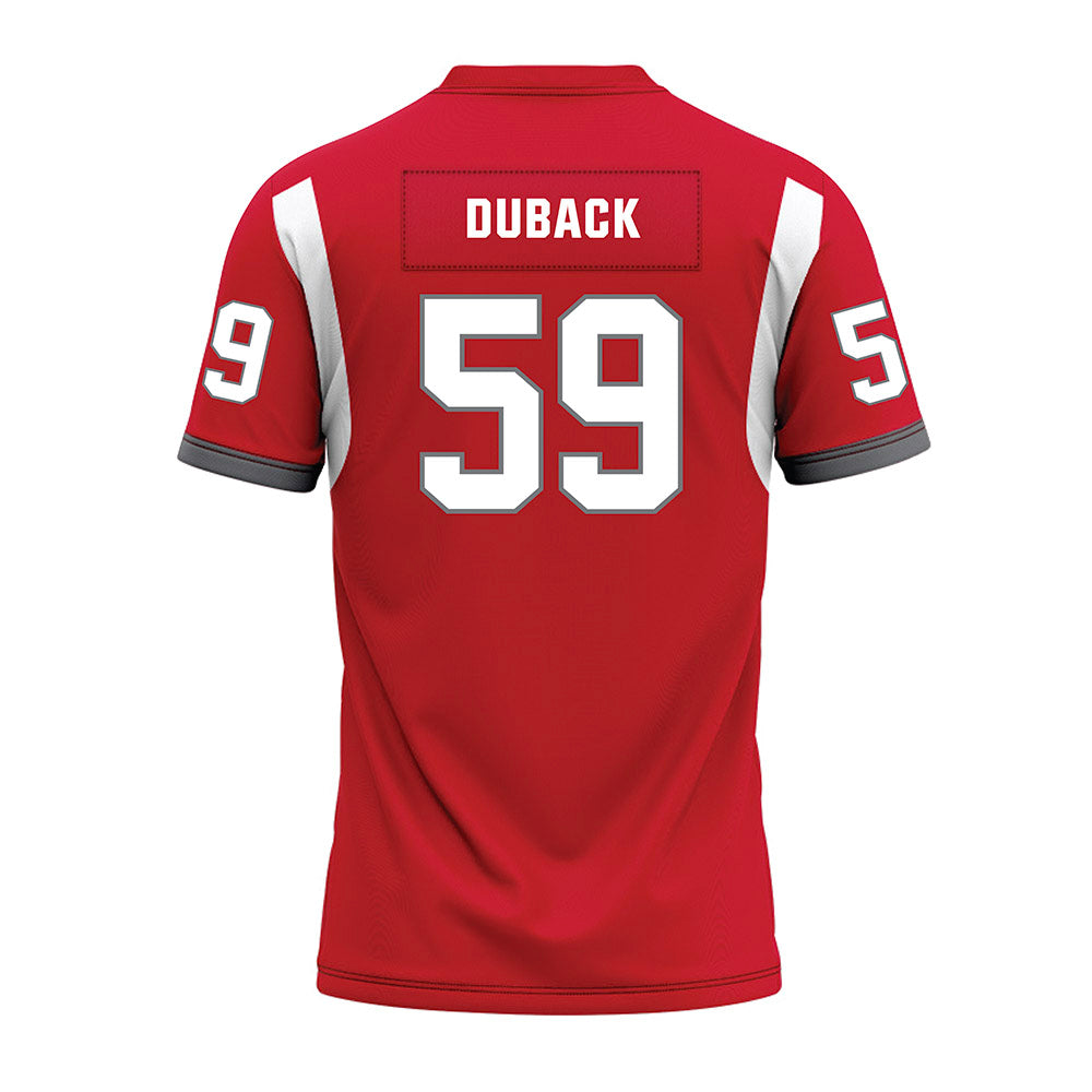 MSUM - NCAA Football : Dawson Duback - Premium Football Jersey-1