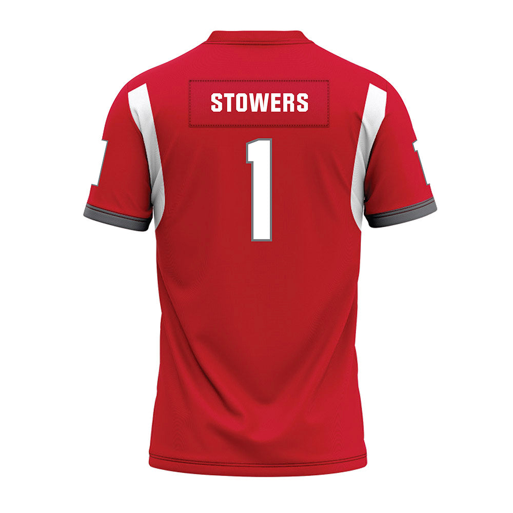 MSUM - NCAA Football : Kennan Stowers - Premium Football Jersey-1