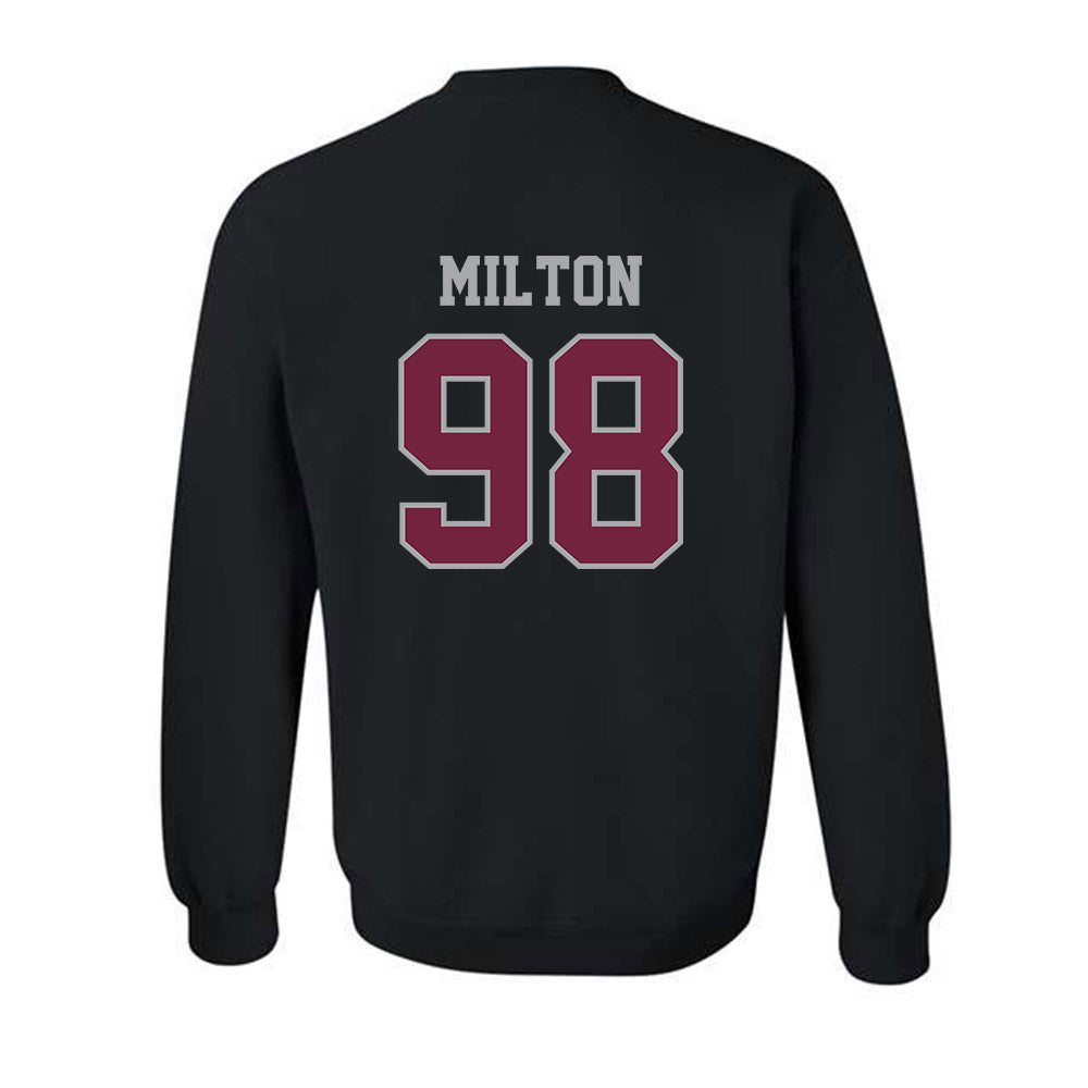 UWLAX - NCAA Football : Tate Milton - Crewneck Sweatshirt-1