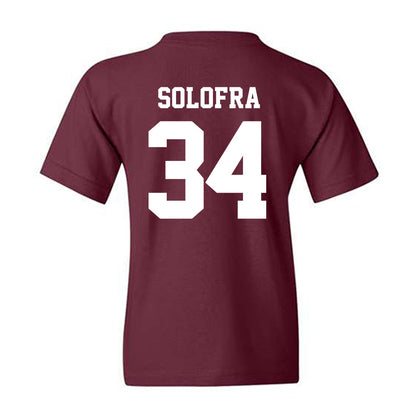 UWLAX - NCAA Football : Quinn Solofra - Classic Shersey Youth T-Shirt-1