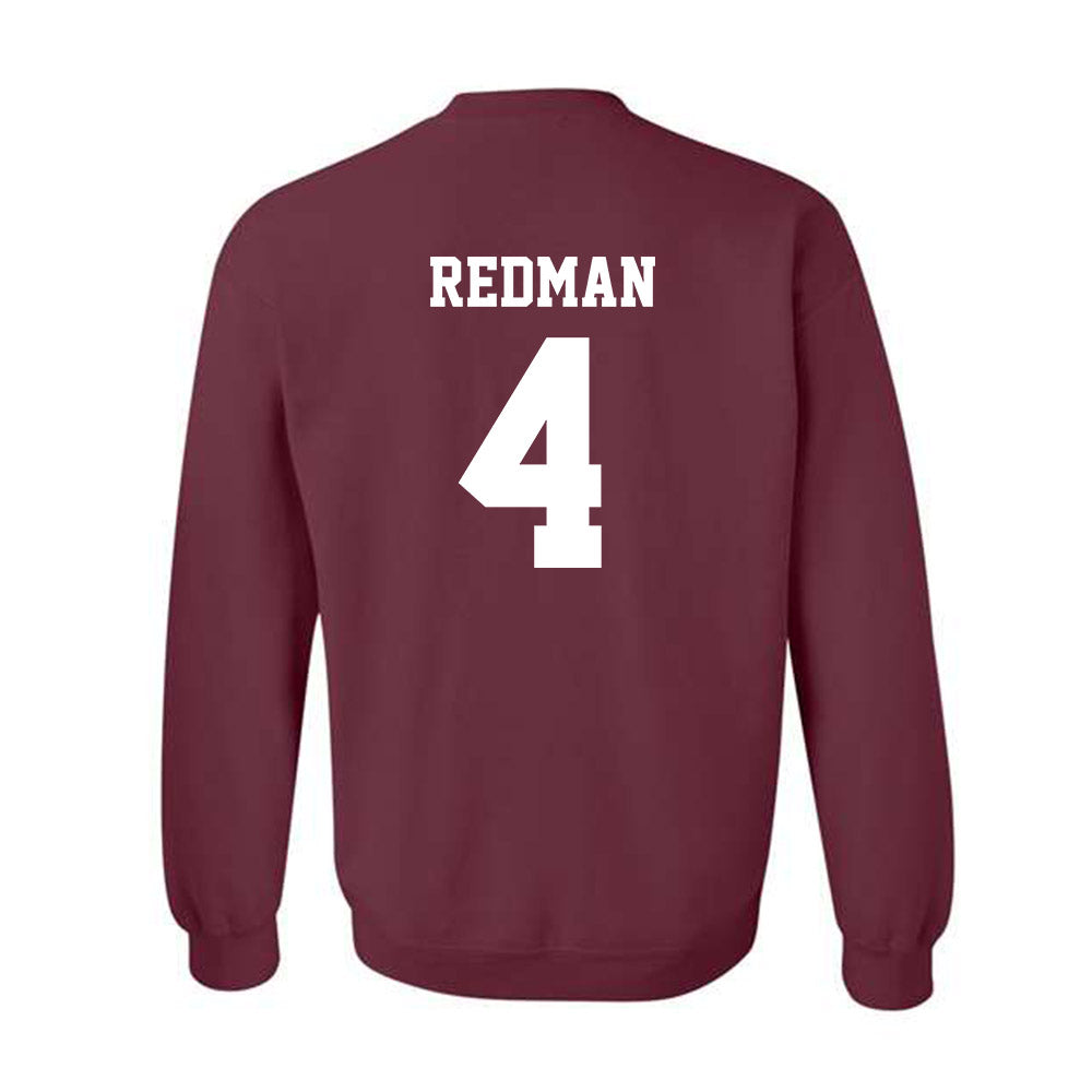 UWLAX - NCAA Baseball : Alex Redman - Classic Shersey Crewneck Sweatshirt-1