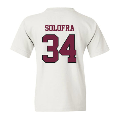UWLAX - NCAA Football : Quinn Solofra - Youth T-Shirt-1