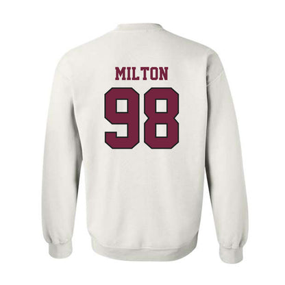 UWLAX - NCAA Football : Tate Milton - Crewneck Sweatshirt-1