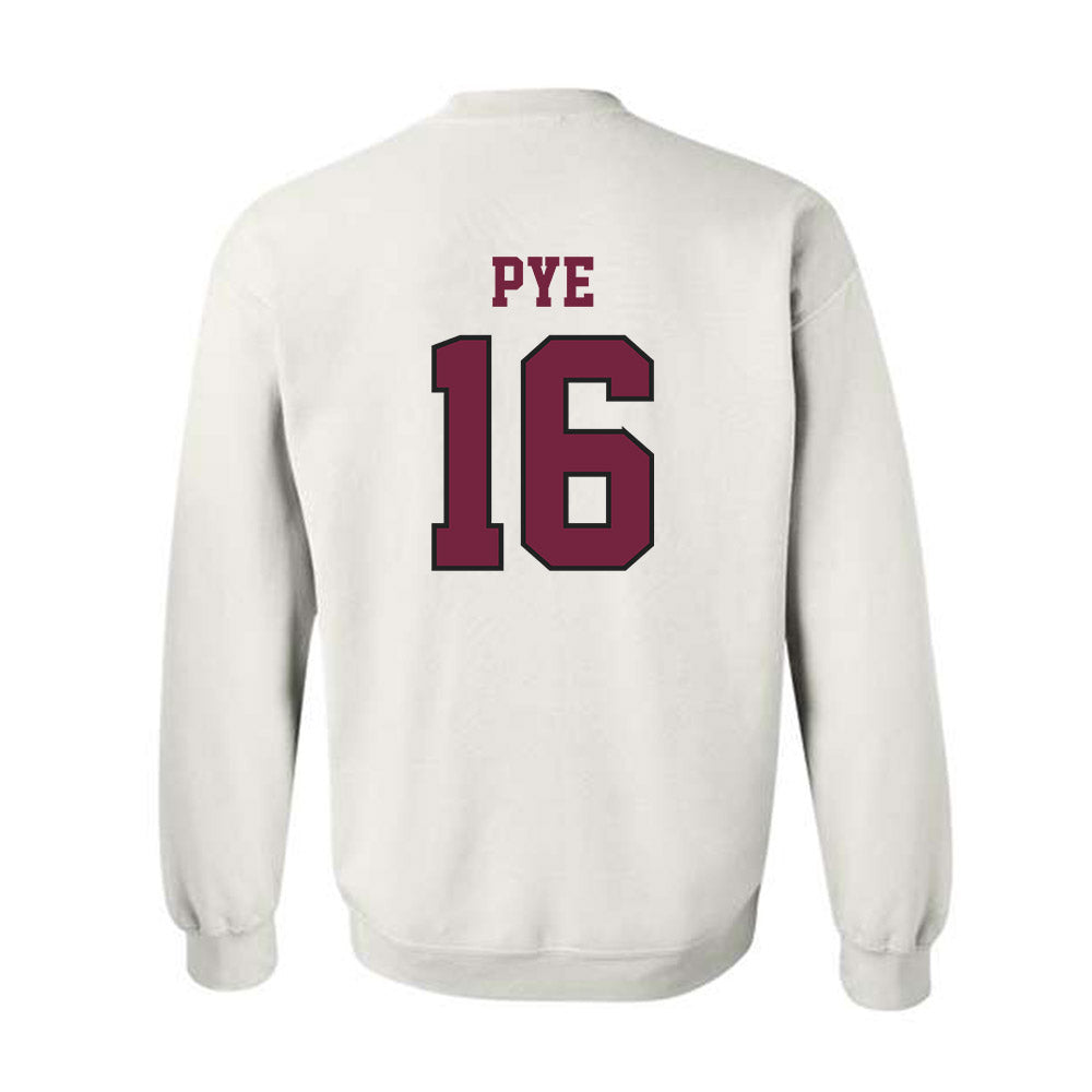 UWLAX - NCAA Baseball : Logan Pye - Crewneck Sweatshirt-1