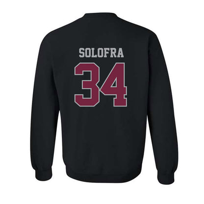 UWLAX - NCAA Football : Quinn Solofra - Crewneck Sweatshirt-1