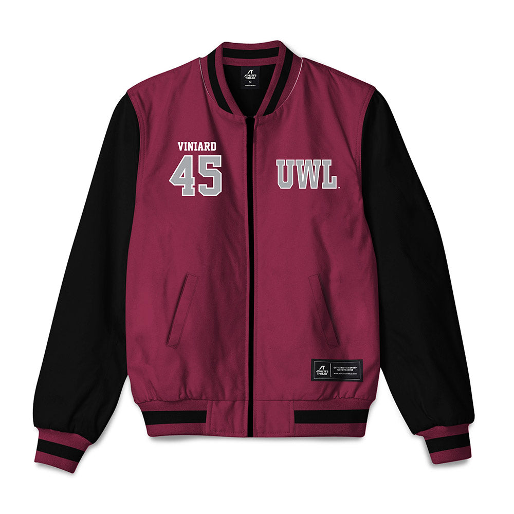 UWLAX - NCAA Baseball : Sam Viniard - Bomber Jacket-0