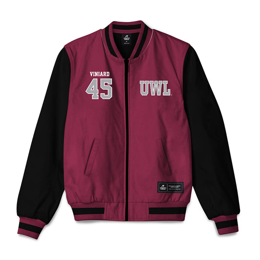 UWLAX - NCAA Baseball : Sam Viniard - Bomber Jacket-0