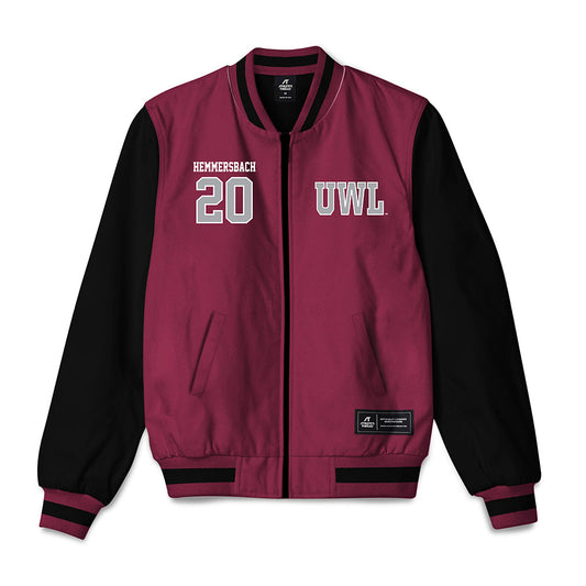 UWLAX - NCAA Football : Brett Hemmersbach - Bomber Jacket-0