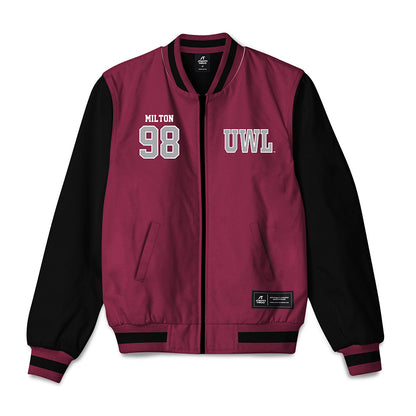 UWLAX - NCAA Football : Tate Milton - Bomber Jacket-0