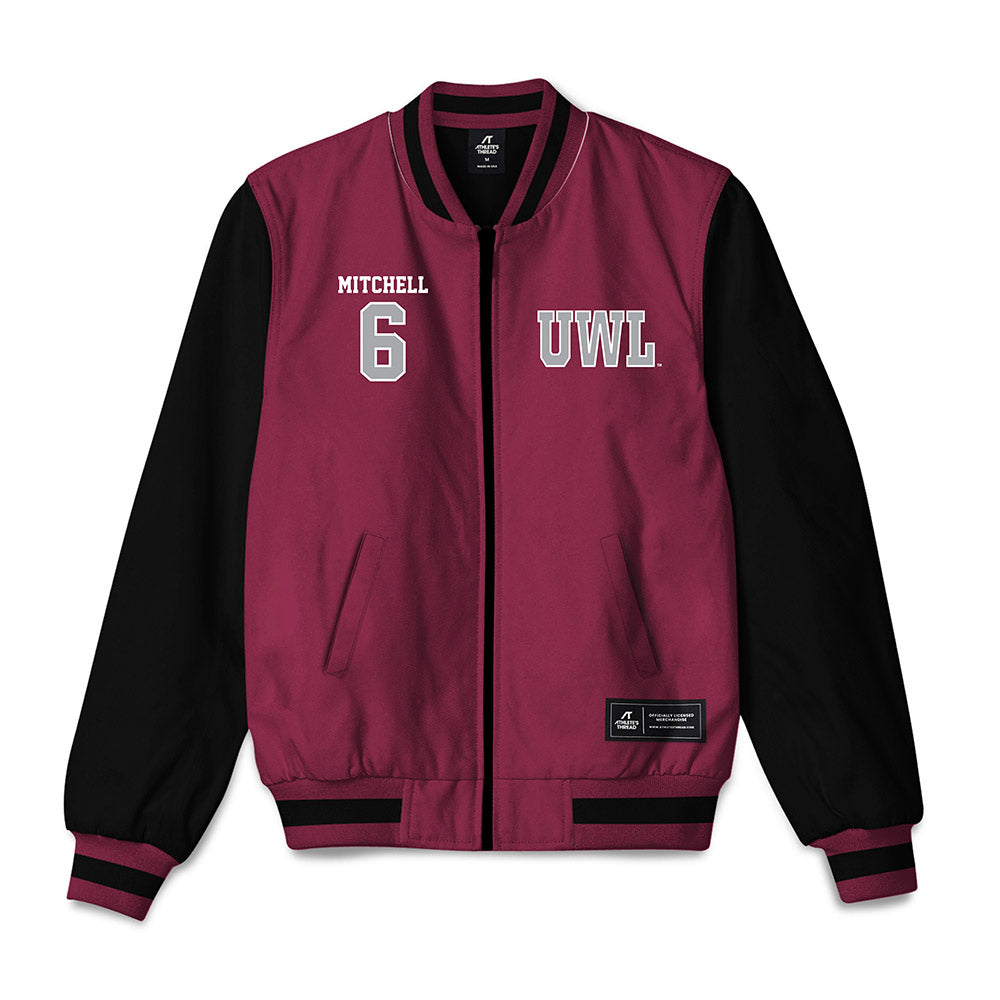 UWLAX - NCAA Football : Najeh Mitchell - Bomber Jacket-0