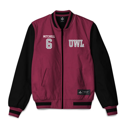 UWLAX - NCAA Football : Najeh Mitchell - Bomber Jacket-0